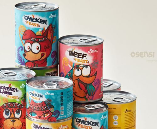 寵物市場興起 寵物食品罐頭也越來越高級